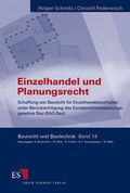 Cover: Einzelhandel und Planungsrecht - Erich Schmidt Verlag