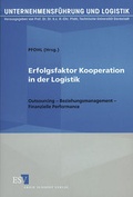 Cover: Erfolgsfaktor Kooperation in der Logistik - Erich Schmidt Verlag