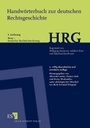 Cover: Handwörterbuch zur deutschen Rechtsgeschichte (HRG) - Erich Schmidt Verlag