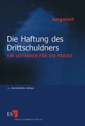 Cover: Die Haftung des Drittschuldners - Erich Schmidt Verlag