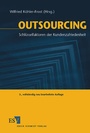 Cover: Outsourcing - Erich Schmidt Verlag