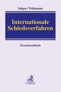 Cover: Internationale Schiedsverfahren - C.H.BECK