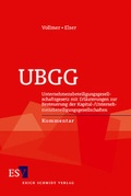 Cover: UBGG - Erich Schmidt Verlag