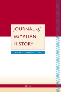 Bild: Journal of Egyptian History - Brill