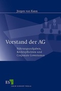 Abbildung von: Vorstand der AG - Erich Schmidt Verlag