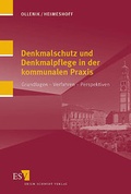 Cover: Denkmalschutz und Denkmalpflege in der kommunalen Praxis - Erich Schmidt Verlag