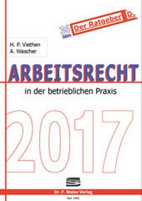 Enlarge image Cover: Arbeitsrecht 2016/2017 - F. Weiss