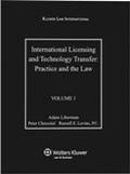 Cover: International Licensing and Technology Transfer - Kluwer Law International