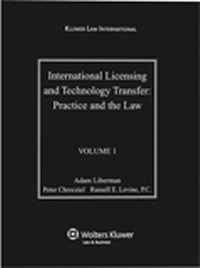 Enlarge image Cover: International Licensing and Technology Transfer - Kluwer Law International