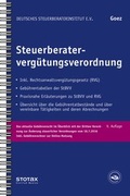 Cover: Steuerberaterverg&uuml;tungsverordnung - Stollfu&szlig;