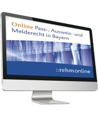Abbildung von: Pass-, Ausweis- und Melderecht in Bayern Online - Jehle