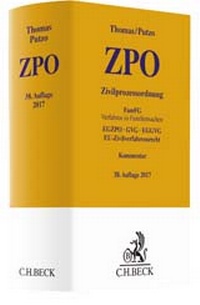 Abbildung von: Zivilprozessordnung: ZPO - C.H.BECK