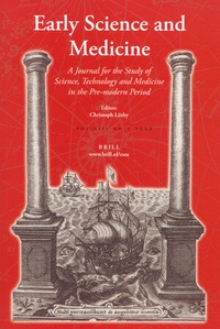 Abbildung von: Early Science and Medicine - Brill