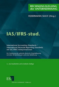 Enlarge image Cover: IAS / IFRS-stud. - Erich Schmidt Verlag