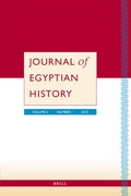 Bild: Journal of Egyptian History - Brill