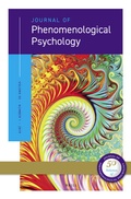 Bild: Journal of Phenomenological Psychology - Brill