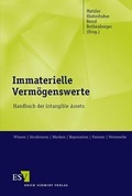 Cover: Immaterielle Verm&ouml;genswerte - Erich Schmidt Verlag