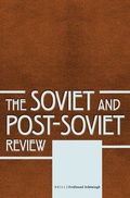 Bild: The Soviet and Post-Soviet Review - Brill | Schöningh