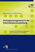Cover: Vertragsmanagement in der Informationsverarbeitung - Erich Schmidt Verlag