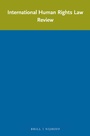 Bild: International Human Rights Law Review - Brill | Nijhoff