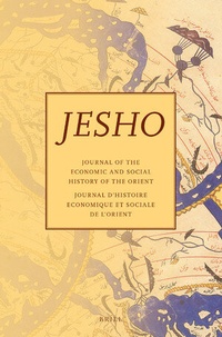 Bild: Journal of the Economic and Social History of the Orient - Brill