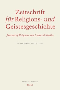 Bild: Zeitschrift für Religions- und Geistesgeschichte - Brill