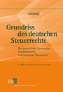 Bild: Grundriss des deutschen Steuerrechts - Erich Schmidt Verlag