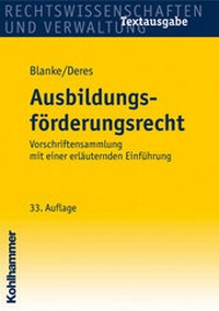 Abbildung von: Ausbildungsförderungsrecht - Kohlhammer