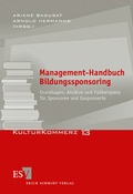 Cover: Management-Handbuch Bildungssponsoring - Erich Schmidt Verlag