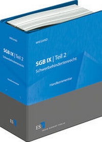 Abbildung von: SGB IX Teil 2 Schwerbehindertenrecht - Erich Schmidt Verlag