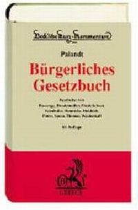 Bild vergrößern Bild: Bürgerliches Gesetzbuch - C.H.BECK
