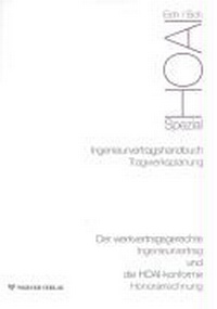 Abbildung von: Ingenieurvertragshandbuch Tragwerksplanung - Werner