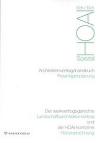 Abbildung von: Architektenvertragshandbuch Freianlagenplanung - Werner