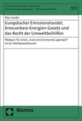Abbildung von: Europäischer Emissionshandel, Erneuerbare-Energien-Gesetz und das Recht der Umweltbeihilfen - Nomos