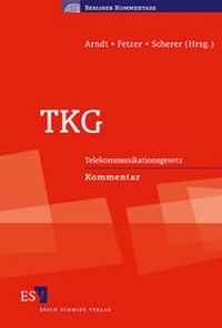 Abbildung von: TKG - Erich Schmidt Verlag