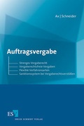 Cover: Auftragsvergabe - Erich Schmidt Verlag