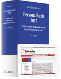 Abbildung von: Personalbuch 2017 - C.H.BECK