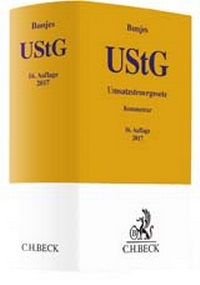 Abbildung von: Umsatzsteuergesetz: UStG - C.H.BECK
