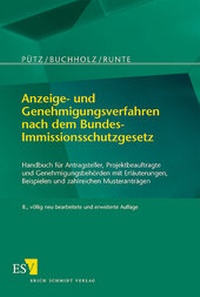 Abbildung von: Anzeige- und Genehmigungsverfahren nach dem Bundes-Immissionsschutzgesetz - Erich Schmidt Verlag