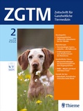 Cover: Zeitschrift f&uuml;r Ganzheitliche Tiermedizin - Thieme