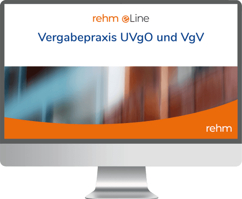 Abbildung von: Vergabepraxis VOL und VgV - Rehm