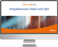 Abbildung von: Vergabepraxis UVgO und VgV online - Rehm