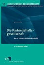 Cover: Die Partnerschaftsgesellschaft - Erich Schmidt Verlag