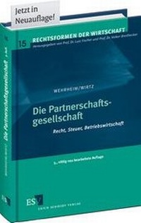 Abbildung von: Die Partnerschaftsgesellschaft - Erich Schmidt Verlag
