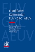 Cover: Frankfurter Kommentar zu EUV, GRC und AEUV - Band 2 - Mohr Siebeck