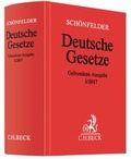 Cover: Deutsche Gesetze Gebundene Ausgabe I/2017 - C.H.BECK