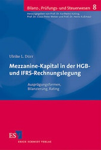Abbildung von: Mezzanine-Kapital in der HGB- und IFRS-Rechnungslegung - Erich Schmidt Verlag