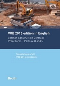 Abbildung von: VOB 2016 in Englisch - DIN Media