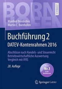 Abbildung von: Buchführung 2 DATEV-Kontenrahmen 2016 - Springer Gabler
