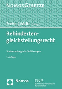 Abbildung von: Behindertengleichstellungsrecht - Nomos